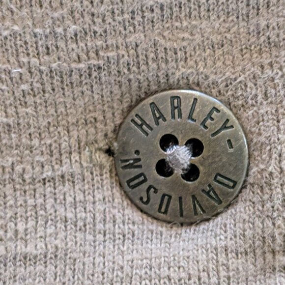 Harley-Davidson Women's Pleated Double Breasted Peacoat - Size L - Picture 4 of 7